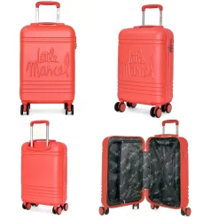 Little Marcel Lot 3 valises dont 1 valise cabine rigides   ABS
