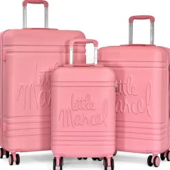 Little Marcel Lot 3 valises dont 1 valise cabine rigides   ABS
