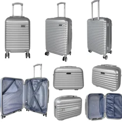 Cactus Lot 3 valises plus 1 vanity rigides ABS