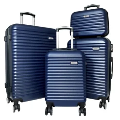 Truck Lot 3 valises plus 1 vanity rigides ABS