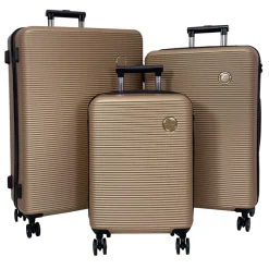 David Jones Lot 3 valises rigides dont 1 valise cabine ABS TSA