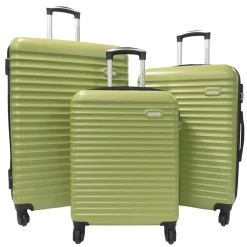 David Jones Lot 3 valises rigides dont 1 valise cabine ABS