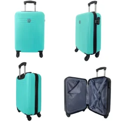 David Jones Lot 3 valises rigides dont 1 valise cabine ABS