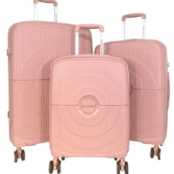 David Jones Lot 3 valises rigides dont 1 valise cabine TSA PETE