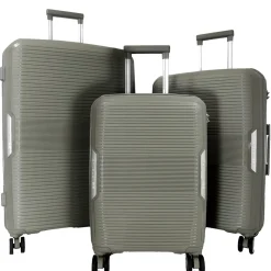 David Jones Lot 3 valises rigides dont 1 cabine PETE TSA