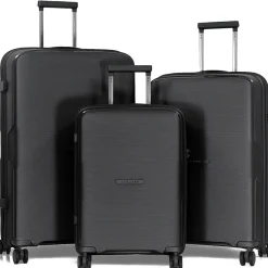 David Jones Lot 3 valises rigides dont 1 valise cabine TSA PETE
