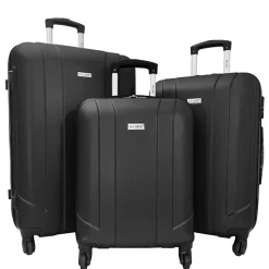 Degré Lot 3 valises rigides dont 1 valise cabine