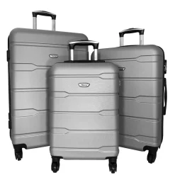 Truck Lot 3 valises rigides dont 1 valise cabine ABS