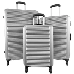 David Jones Lot 3 valises rigides extensibles dont une cabine