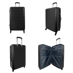 David Jones Lot 3 valises rigides extensibles dont une cabine