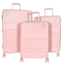 David Jones Lot 3 valises rigides extensibles dont 1 cabine TSA