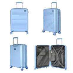 David Jones Lot 3 valises rigides extensibles dont 1 cabine TSA