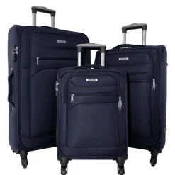 Degré Lot 3 valises souples dont 1 valise cabine