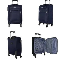 Degré Lot 3 valises souples dont 1 valise cabine