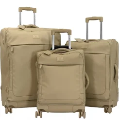 David Jones Lot de 3 valises souples dont 1 valise cabine