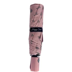 Femme Bleucerise Parapluie pliable avec ouverture et fermeture automatique Happy Swan