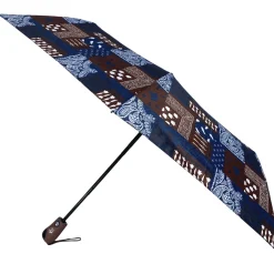 Femme Bleucerise Parapluie pliable avec ouverture et fermeture automatique Happy Swan