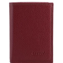 Femme Cactus Porte Cartes cuir de vachette anti-RFID