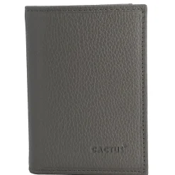 Femme Cactus Porte Cartes cuir de vachette anti-RFID