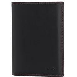 Homme Cactus Portefeuille cuir de vachette anti-RFID