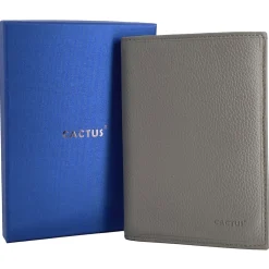 Femme Cactus Portefeuille cuir de vachette anti-RFID