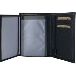 Femme Cactus Portefeuille cuir de vachette anti-RFID