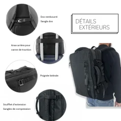 Cactus Sac à dos porte-ordinateur & voyage 17.3