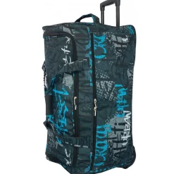 David Jones Sac de voyage avec roulettes 120L grand volume taille XL 76cm