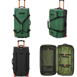 Jeep Sac de voyage avec roulettes 64L JS005A polyester taille L 72cm