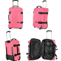 David Jones Sac de voyage cabine à roulettes 35L double compartiment taille S 50cm