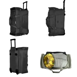 David Jones Sac de voyage cabine avec roulettes 42L polyester taille S 50cm