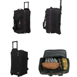 Truck Sac de voyage cabine avec roulettes 34L polyester taille S 50.50cm