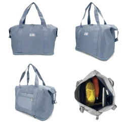 Bleucerise Sac de voyage week-end 21L déperlant Bleu Cerise sans roulettes