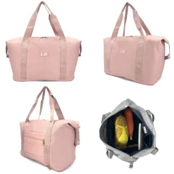 Bleucerise Sac de voyage week-end 21L déperlant Bleu Cerise sans roulettes