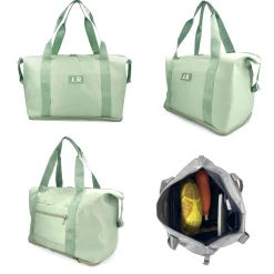 Bleucerise Sac de voyage week-end 21L déperlant Bleu Cerise sans roulettes