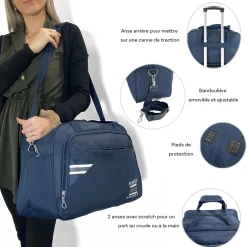 Degré Sac de voyage week-end 31L et sport sans roulettes