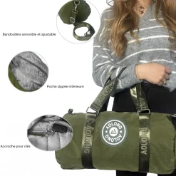 Les Sacs de K'rlot Sac de voyage week-end 17L et sport Les Sacs de K'rlot sans roulettes