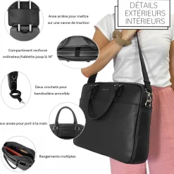 David Jones Serviette porte-ordinateur 14