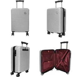 David Jones Valise cabine passe-partout rigide ABS TSA 52.50cm