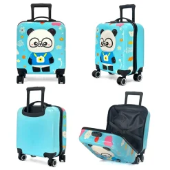 Les Sacs de K'rlot Valise cabine rigide enfant motif 3D Les Sacs de K'rlot 46cm